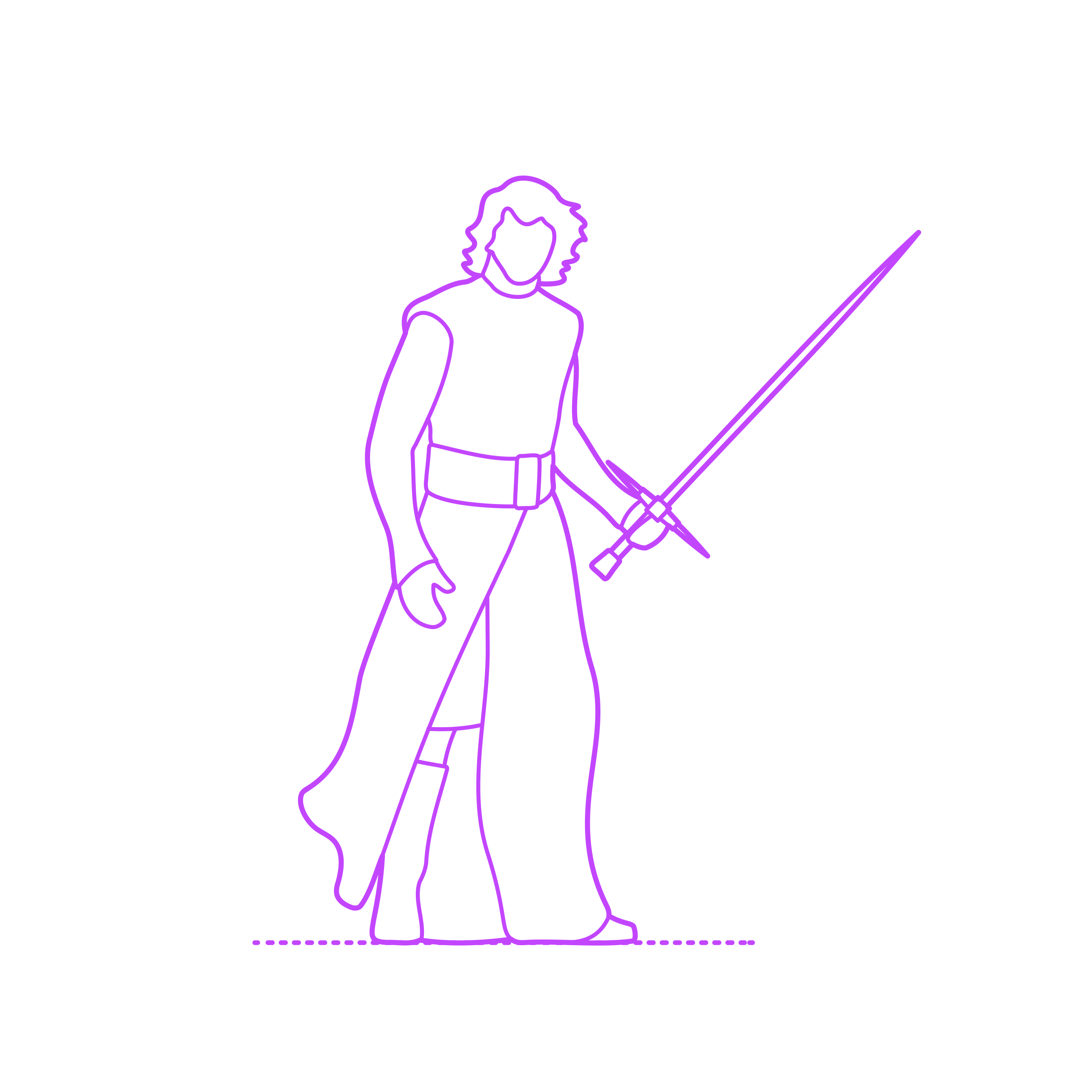 Pop Culture Star Wars Kylo Ren Outline Svg Vector Free Vectors